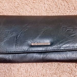 BCBG Navy Large Wallet BNWT